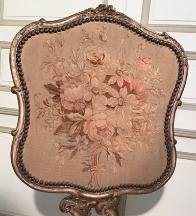 Ecran De Cheminée, Style Louis XV