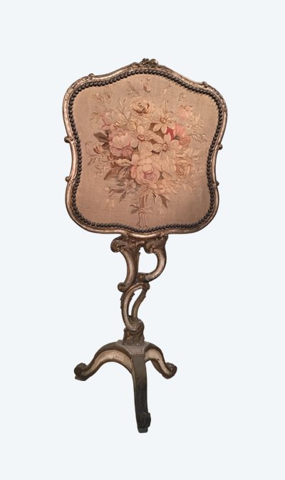 Ecran De Cheminée, Style Louis XV
