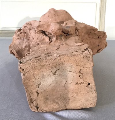 Busto di bottega in terracotta XX secolo