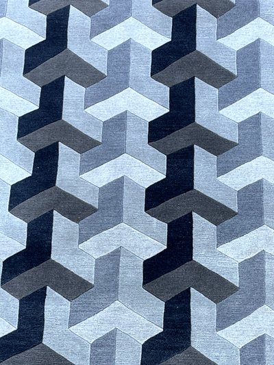 Verner Panton Tappeto in lana YPSILON tessuto a mano Produttore di tappeti Designers Carpet
