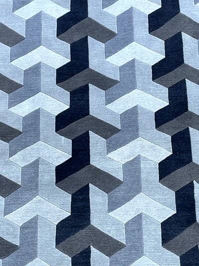 Verner Panton Tappeto in lana YPSILON tessuto a mano Produttore di tappeti Designers Carpet