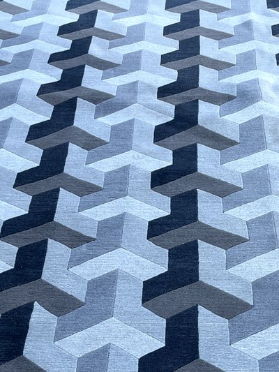 Verner Panton Tappeto in lana YPSILON tessuto a mano Produttore di tappeti Designers Carpet