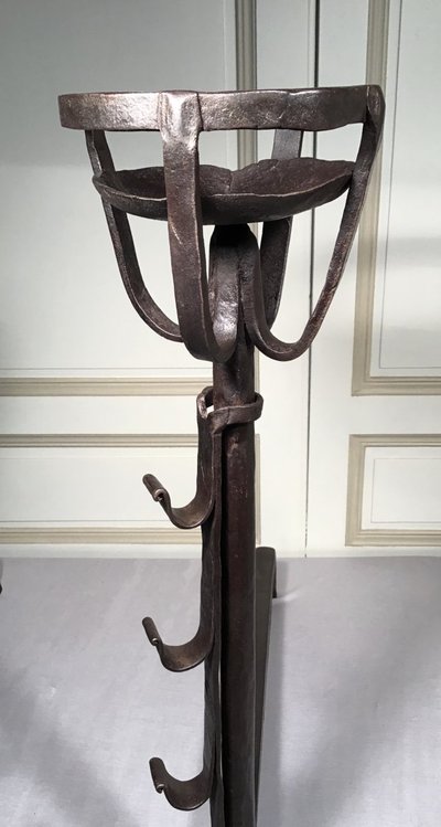 Pair Of Landiers, Iron, Late 17th century