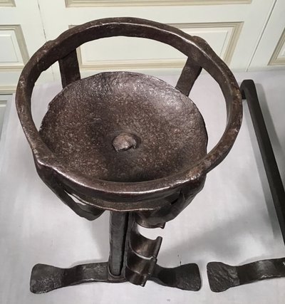 Pair Of Landiers, Iron, Late 17th century