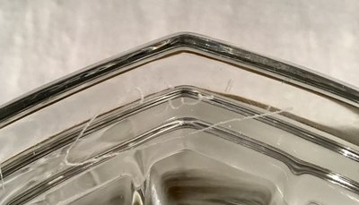 Cristal Champagne Bucket " artisan De Lorraine " 20th century