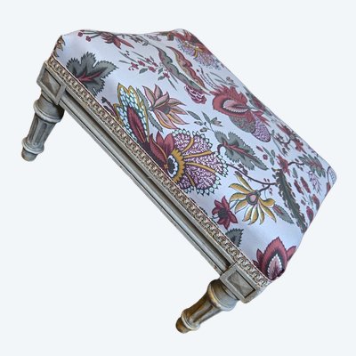Louis XVI style small stool - Late 19th century