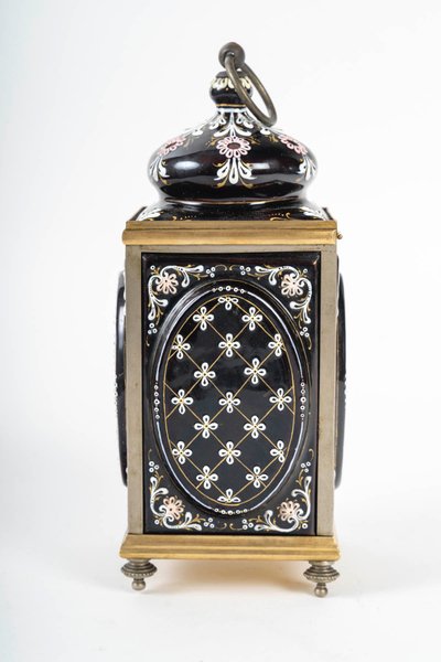 An enamel jewelry box, 19th century
