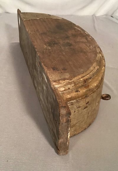 Oak Wall Statue Console, Late 18th Century