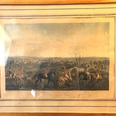 Scènes De Chasse à Courre d'après Alken , XIXème Siècle