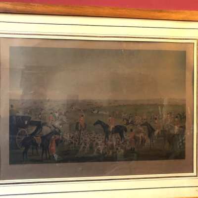 Scènes De Chasse à Courre d'après Alken , XIXème Siècle