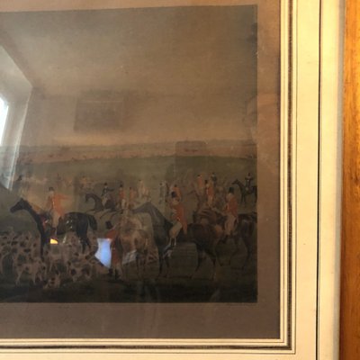 Scènes De Chasse à Courre d'après Alken , XIXème Siècle
