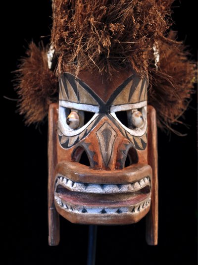 Maschera Malagan, Tatanua, arte primitiva, arte oceaniana, Oceania, Arte del Pacifico, 45 cm
