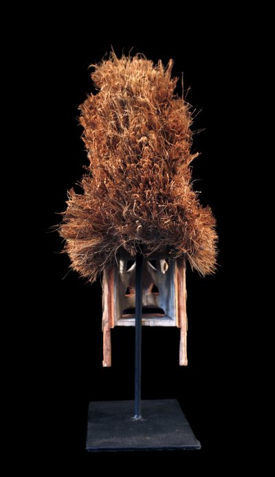 Maschera Malagan, Tatanua, arte primitiva, arte oceaniana, Oceania, Arte del Pacifico, 45 cm