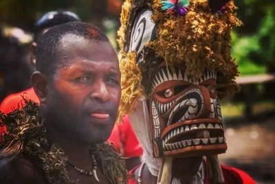 Maschera Malagan, Tatanua, arte primitiva, arte oceaniana, Oceania, Arte del Pacifico, 45 cm