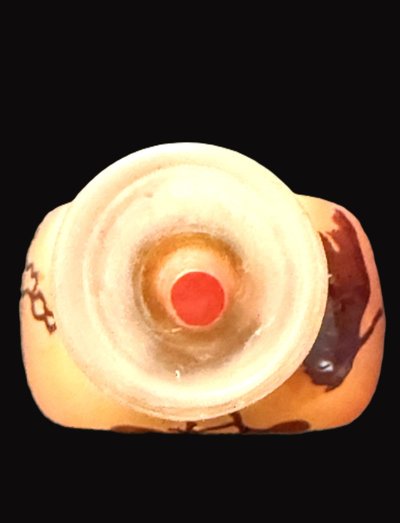 SEHR HÜBSCHE KLEINE SOLIFLOR-VASE ZEICHEN GALLE A L'ETOILE