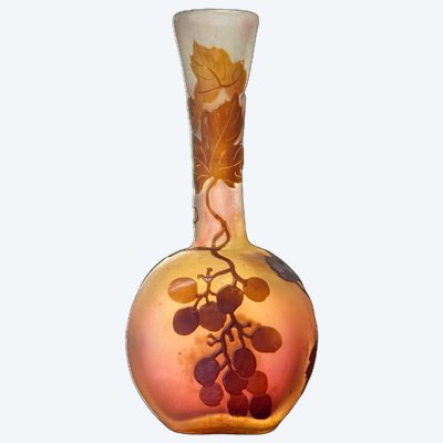 SEHR HÜBSCHE KLEINE SOLIFLOR-VASE ZEICHEN GALLE A L'ETOILE