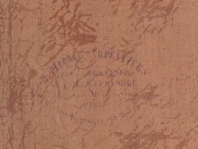 P.-A. Brunet-Houard 1827-1922 Tsiganes débarquant avec leurs animaux en Bretagne, tableau, 1873