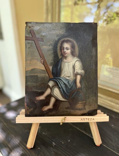 Il bambino con la croce in mano - XVII secolo