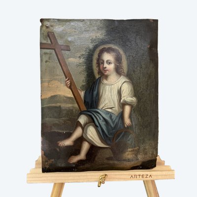 Il bambino con la croce in mano - XVII secolo