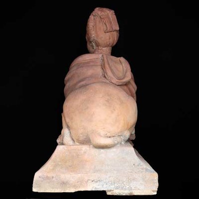 Sfinge in terracotta, XVIII secolo