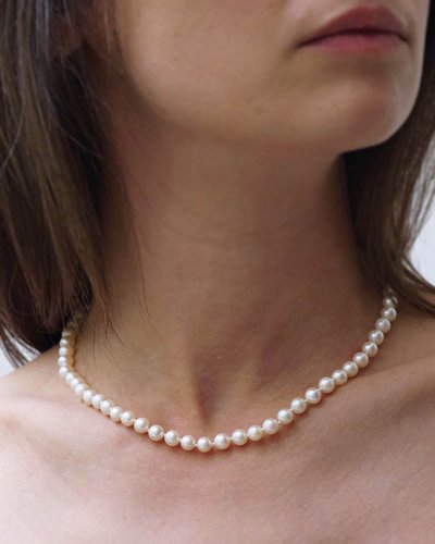 Collana di perle coltivate JKA con chiusura in oro 18 carati, collana Germania