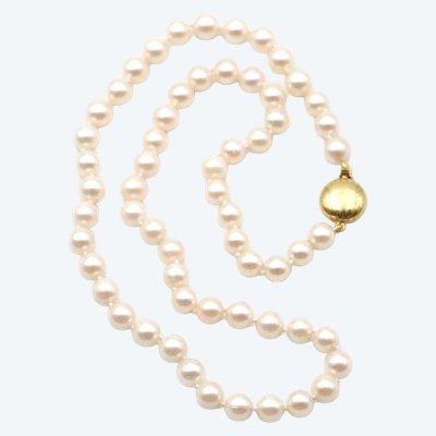 Collana di perle coltivate JKA con chiusura in oro 18 carati, collana Germania