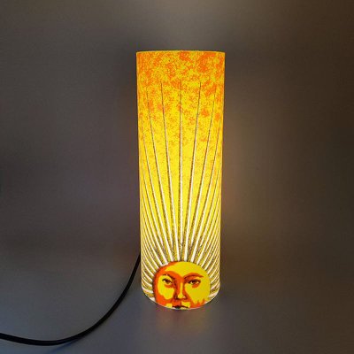 1990s Gorgeous "Sun" Table Lamp by Piero Fornasetti for Antonangeli
