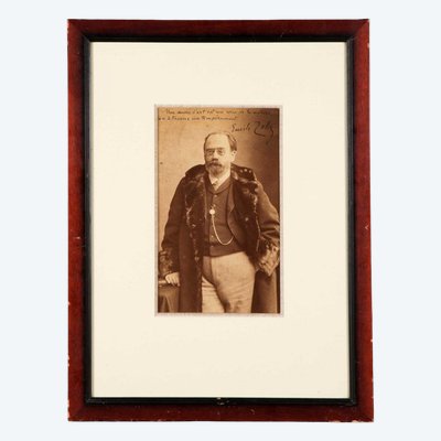 Nadar (1820-1910), Portrait d'Émile Zola, XIXe