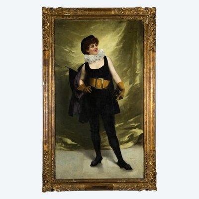 Émile Antoine Bayard (1837-1891), Huile Sur Toile, XIXe