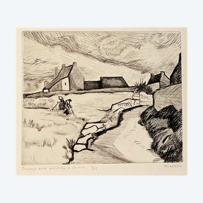 Surroundings of Carnac, Pierre Guastalla, c.1950