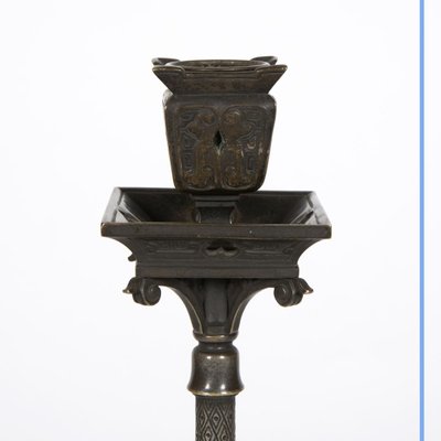 Maison Marnyhac, coppia di candelieri, XIX secolo