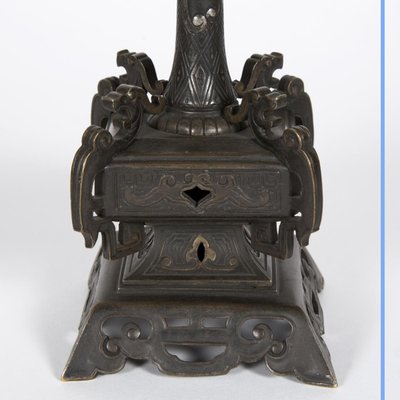 Maison Marnyhac, coppia di candelieri, XIX secolo