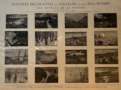 Henri Rivière, Aspects of Nature, 1913