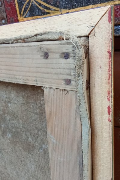 Altes Ölgemälde Porträt junger Mann 19. Jahrhundert
