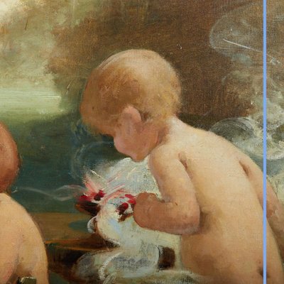 Georges Picard (1857-1946), Öl auf Leinwand, Frühling, 20. Jahrhundert