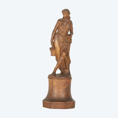 Donna all'antica, terracotta, XVIII secolo