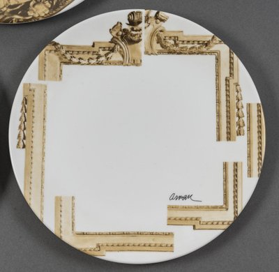 Suite of six "Frames éclatés" plates by ARMAN