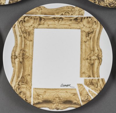 Suite of six "Frames éclatés" plates by ARMAN