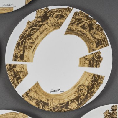 Suite of six "Frames éclatés" plates by ARMAN