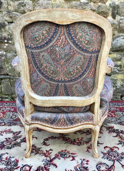 Pair De Fauteuils Cabriolets De Style Louis XV