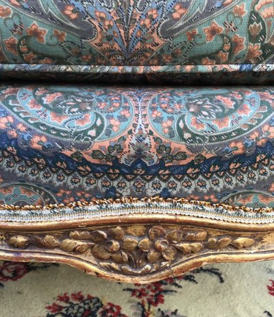 Pair De Fauteuils Cabriolets De Style Louis XV