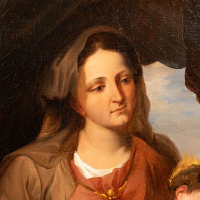 Dopo Antoine Van Dyck (1599-1641), La Vergine e il donatore, XIX secolo