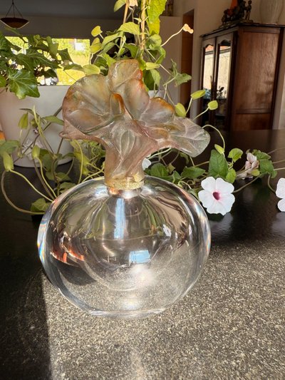 Magnificent bindweed perfume bottle by DAUM