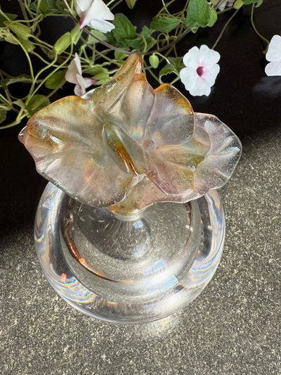 Magnificent bindweed perfume bottle by DAUM