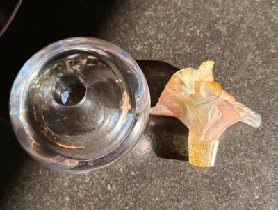 Magnificent bindweed perfume bottle by DAUM