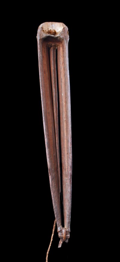 Guimbarde traditionnelle, instrument traditionnel, art océanien, art tribal, Océanie, 25 cm