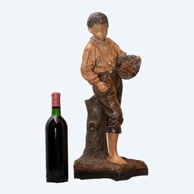 Il ladro di ciliegie, Terracotta di Joseph Le Guluche