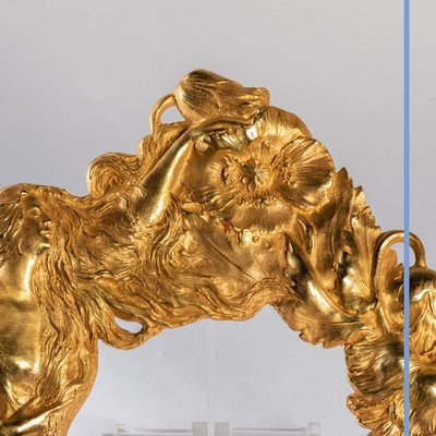 Eugène L'Hoest (1874-1937), gilt bronze frame, 20th century