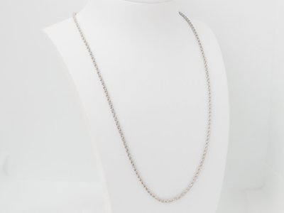 collana vintage in oro bianco