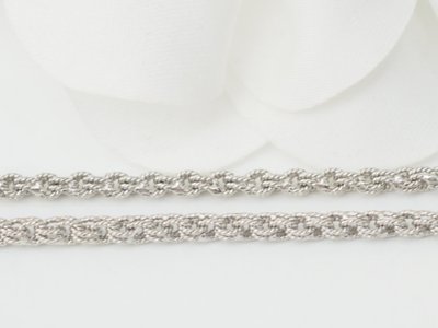 collana vintage in oro bianco